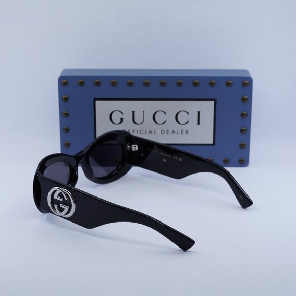 Final Price! Gucci GG1696S 001 Black Grey Sunglasses main image 9